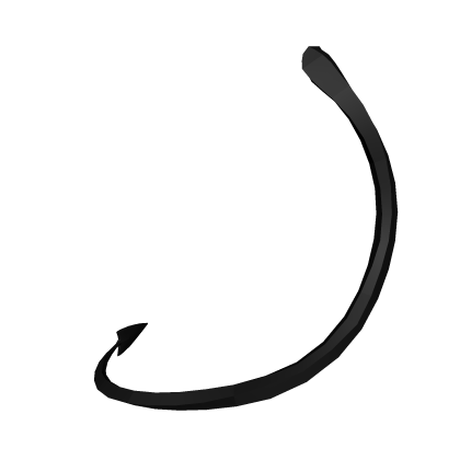 Dark Black Demon Tail