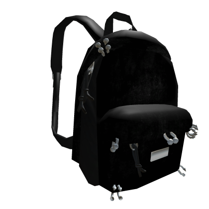 [3.0] Black Pierced Backpack
