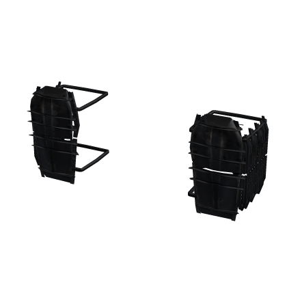Leg Metal Plates Titanic Reinforced Armor