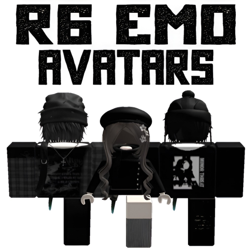 [500+ OUTFITS🖤]  EMO R6 AVATARS
