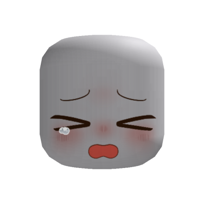 Crying Chibi Face (Recolorable)