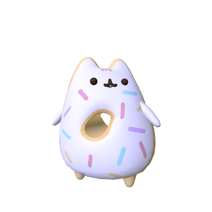Mini Kawaii Donut Cat