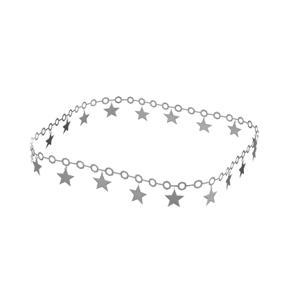 Left Silver Stars Ankle Bracelet 3.0