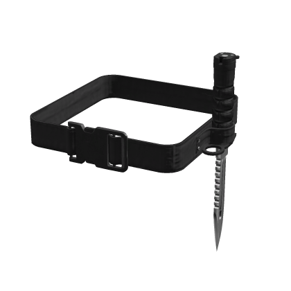 Drop Leg Strapped Knife