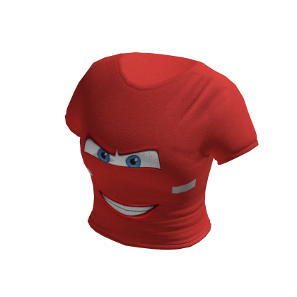 Red McQueen Cute Cropped T Shirt