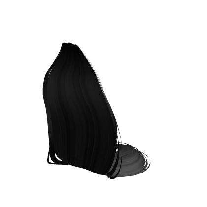 Extremely Long Hair Extensions in Black