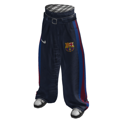 FC BARCELONA PANT & BOXER Y2K STYLE
