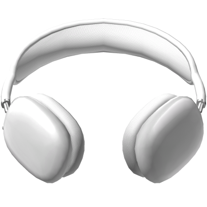 White Neck Headphones