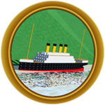 [Easy] Beached Ship Easter Egg Badge