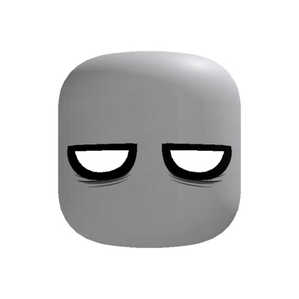 [Animated] Tired Cartoony Mouthless Face