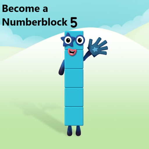 (Update) Become a Numberblock Five
