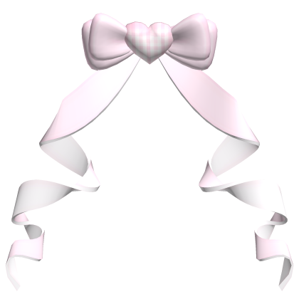 ♡ pretty twirly pink princess back bow