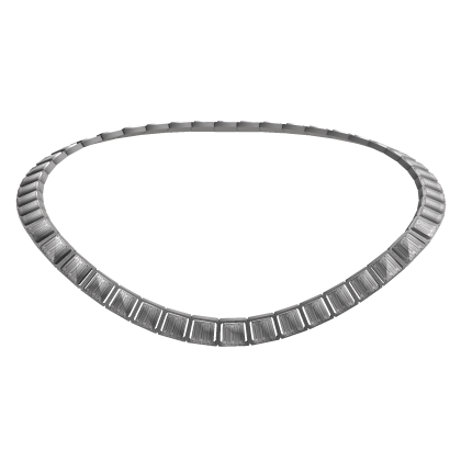 1.0 Iced Out Baguette Tennis Chain