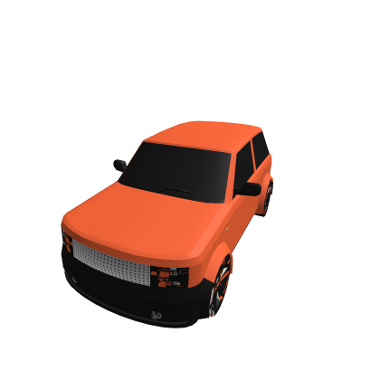 Reddish Orange SUV