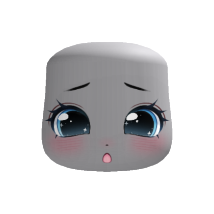 🐰 AWHH! cutest teary bunny eyes blue
