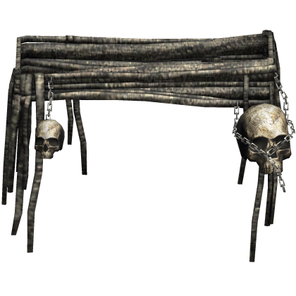 Dune Rope Waist Wraps With Skulls