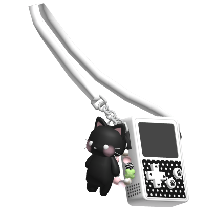 Black Cat Game Console Bag 🤍🖤