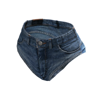 Tiny Jean Shorts (Med)