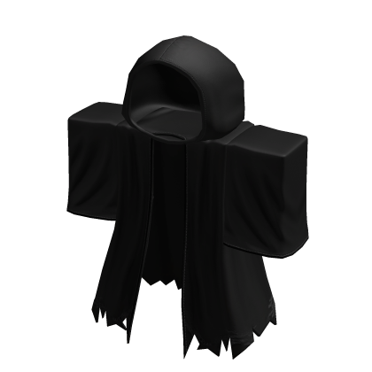 Black Hooded Robe