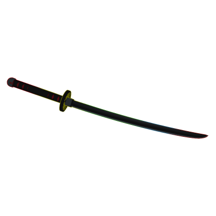 Cartoony Cool Katana Rainbow