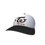 TWICE Black and White Logo Cap