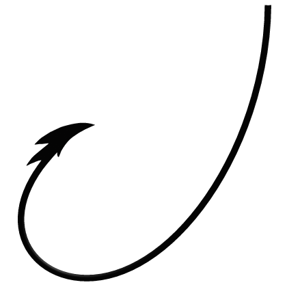 black spiked demon tail