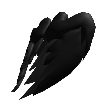 Black Folded Wings
