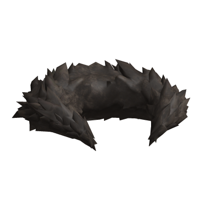 Brown Neck Fur Collar