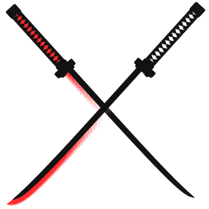 [ANIMATED] Dual Katana/ Red & White