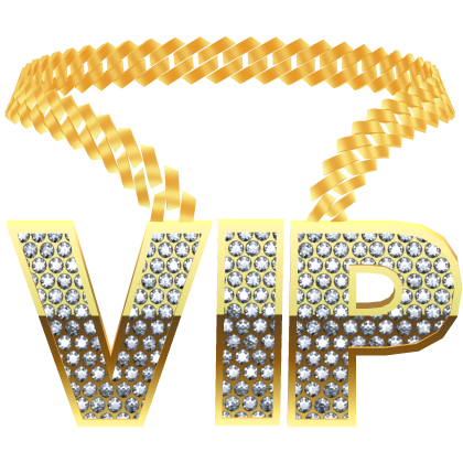gold VIP chain necklace