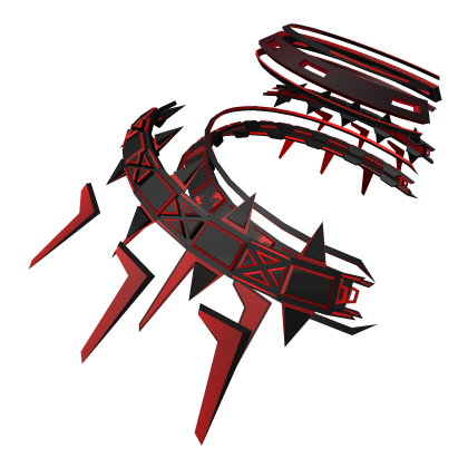 Red Cyber Aura Wings