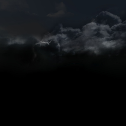 Scary Night Sky