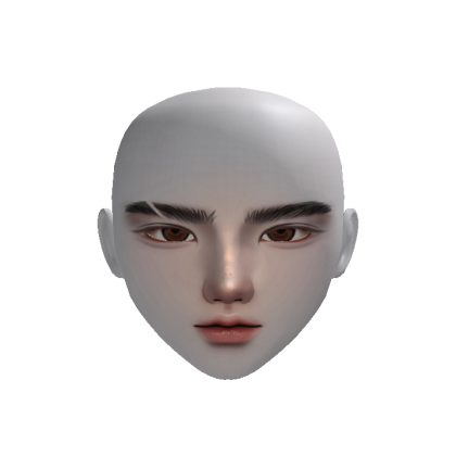 boy face makeup brown eyes korean zeslin man cute