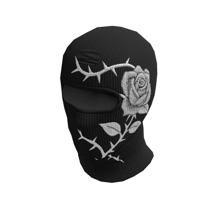 White Rose Balaclava - Ski Mask