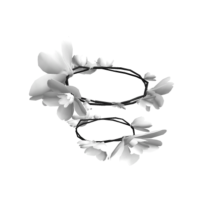 white flowers ( korblox )