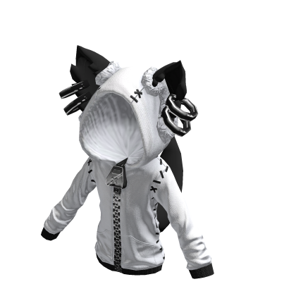 Woof Hoodie Monochrome