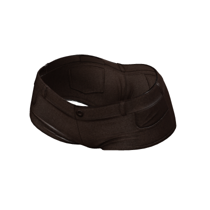 Hip Hugger Shorts (Brown)