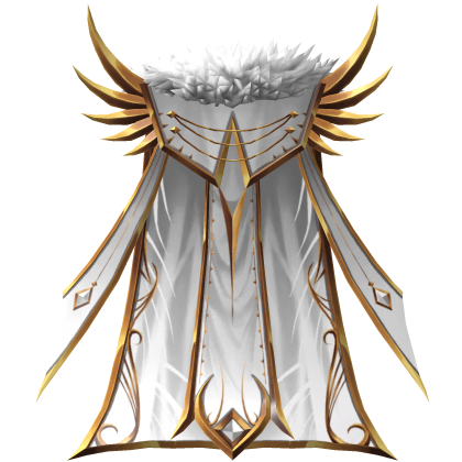 Angelic White Ascended Champion's Cape