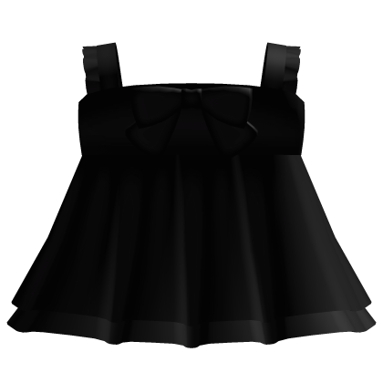 ⪩⪨  Adorable Black Bow Dress