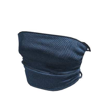 Backless Tube Top_Sola001_denim blue