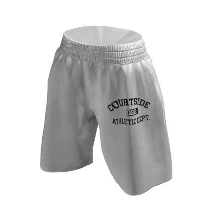 courtside - long shorts [white]