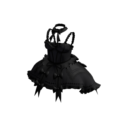 Gothic puffy skirt