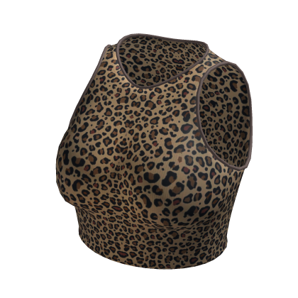 Crop Top Leopard Basic Tight Baddie Tee Shirt
