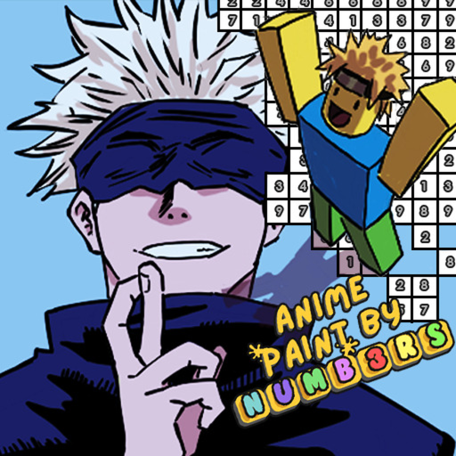 🎨 Anime Paint by Numbers