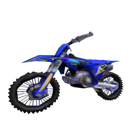 Dirt Bike Motocross Blue