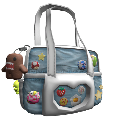 Blue Japanese Harajuku School Bag