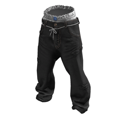 ardor*- string jeans (black)
