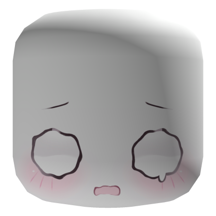 embarrassed anime face mask kawaii