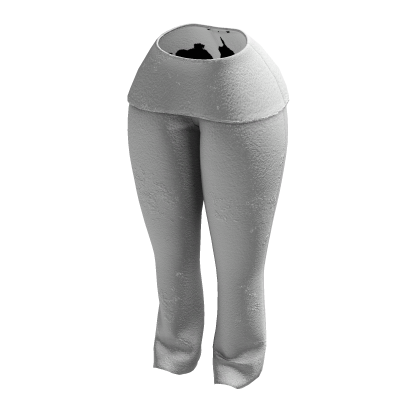 White Tight Pants Leggings