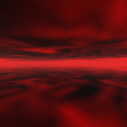 Scary red sky Real skybox
